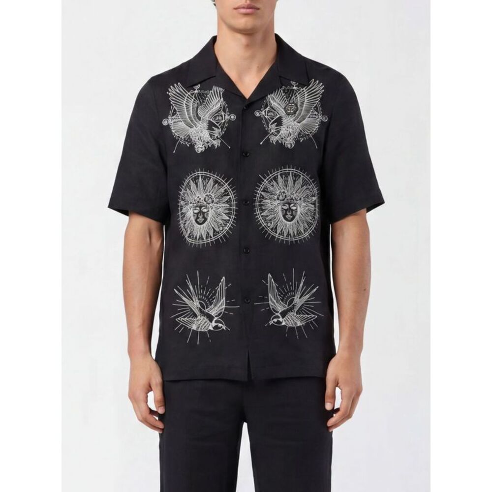 Philipp Plein Shirt Men Black